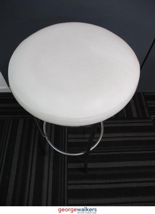 PR5680 - White  Barstool