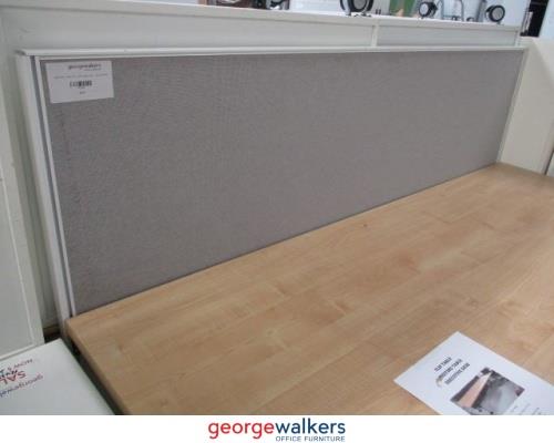 FE1827 - Grey Desk Mounted Partition