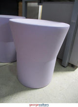 PR5699 - White Mauve Resin Stool