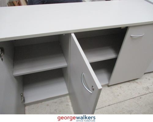 PR5554 - Grey  Credenza