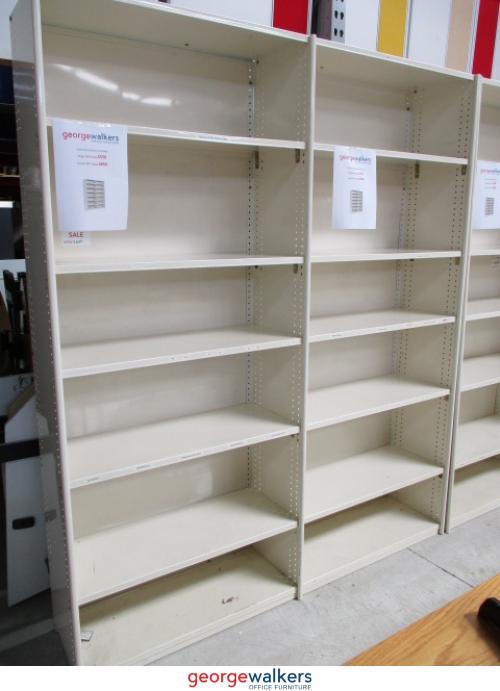 PR5419 - Cream Dexion Metal Shelving