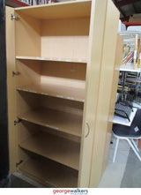 PR5734 - Maple  Large Office Storage Cupboard