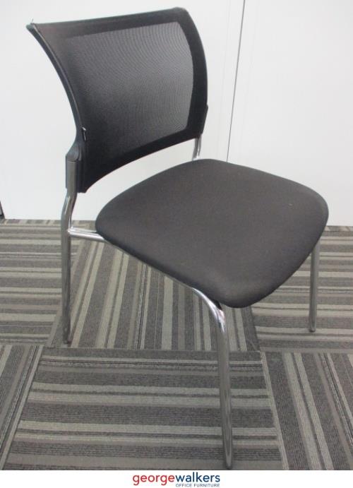 PR5663 - Black Diami Office Chair