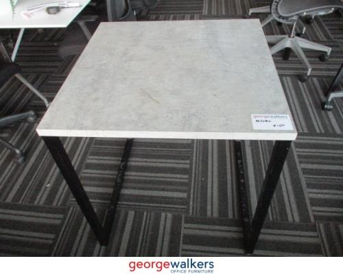 PR5684 - Melteca White  Square Table