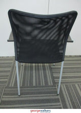 PR5664 - Black Mesh Stackable Meeting Chair