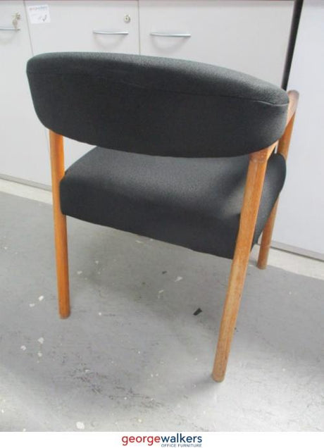 PR5593 - Black  Reception Chair