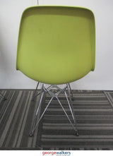 PR5675 - Genuine Green Herman Miller Eames Side Chair