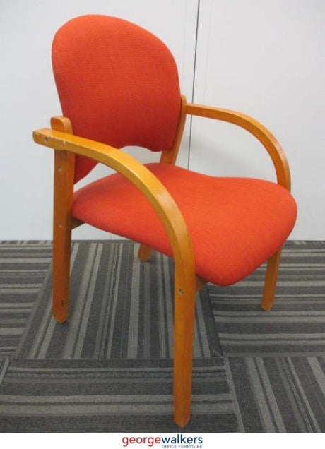 PR5725 - Orange Knight Reception Chair