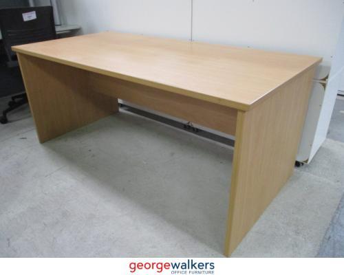 straight desk tawa panel desk