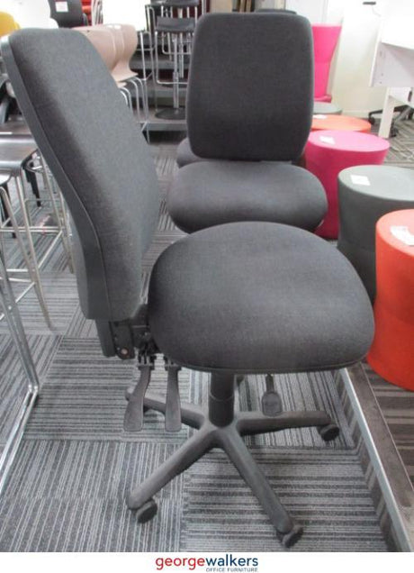 PR5409 - Grey Buro Office Chair - REFURBISHED