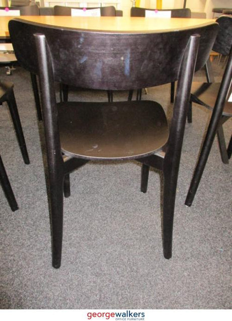 PR5445 - Black Ikon Collection Harrows Chair