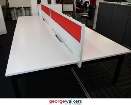 PR5512A - White Straight Desk