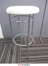 PR5680 - White  Barstool