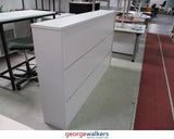 PR5634 - White  Reception Counter