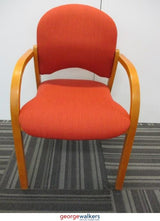 PR5725 - Orange Knight Reception Chair