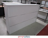 PR5634 - White  Reception Counter