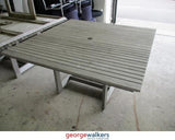 PR5557 - Weathered Timberslat  Outdoor Table