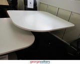 PR4948 - White Electric Meeting Table