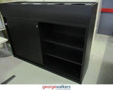 PR5449 - Black Cupboard with Planter