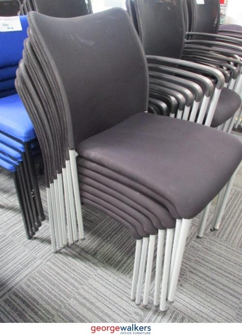 PR5665 - Black Stackable Meeting Chair