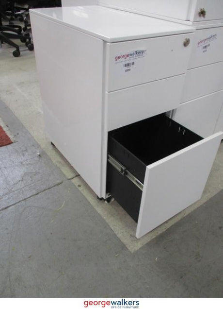 PR5028 - White Slimline Mobile Drawer