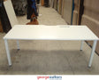 MK93 - White Straight Desk