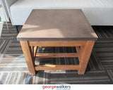 PR5657 - Timber/Concrete  Coffee Table