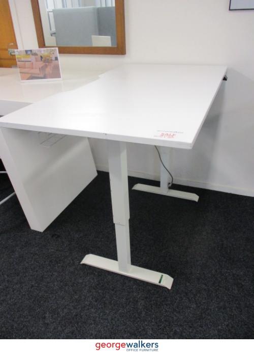 PR5349 - White Electric Desk