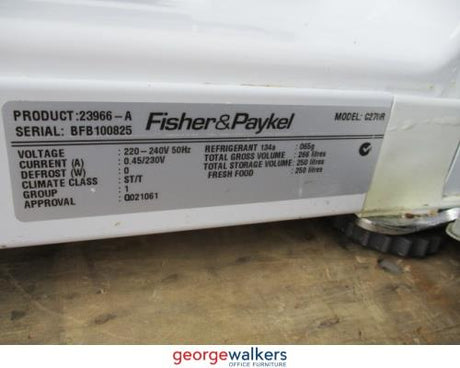 PR5533 -  White Fisher & Paykel Refrigerator