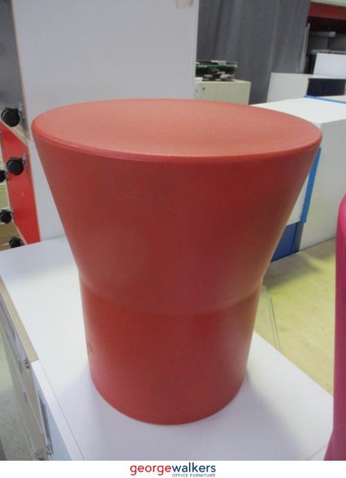 PR5324O - Orange  Plastic Stool