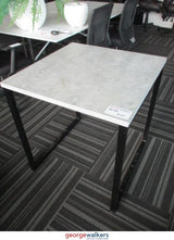 PR5684 - Melteca White  Square Table