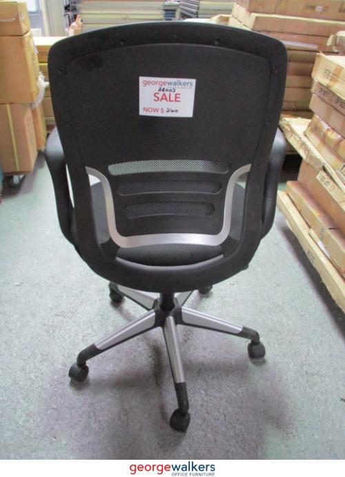 AB002 - Black Mesh Office Chair