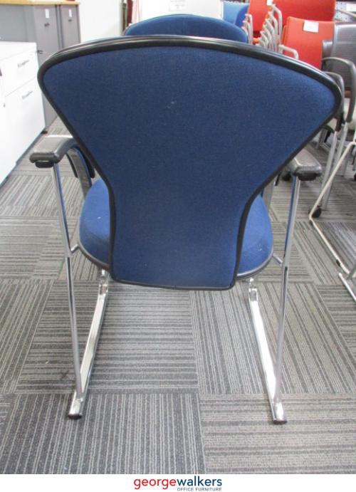 PR5626 - Blue Reception Chair