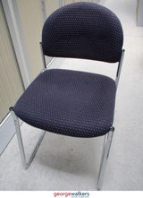 PR5567 - Blue/Red Pattern Damba Reception Chair