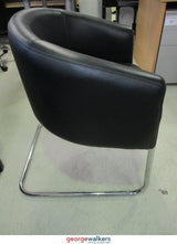 PR5502 - Black  Tub Chair