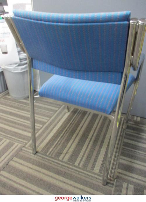 PR5339 - Blue Reception Chair