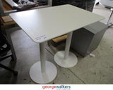 PR5730 - White  Table with Pedestal Legs