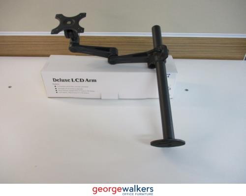 AB017 - Black Single Monitor Arm