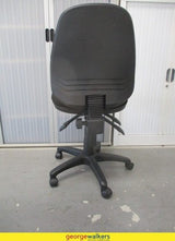 Office Chair Dual Lever Black