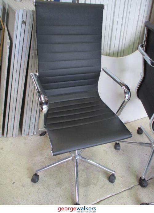 PR5039 - Black Eames Replica Office Chair