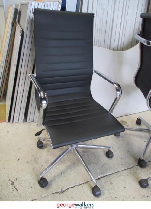 PR5039 - Black Eames Replica Office Chair