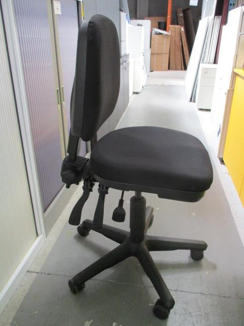 PR4347 - Black Triple Lever Office Chair