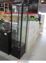 PR4980 - Black Glass Display Cabinet
