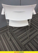 PR3957 - White Stackable Chair