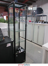 PR4980 - Black Glass Display Cabinet