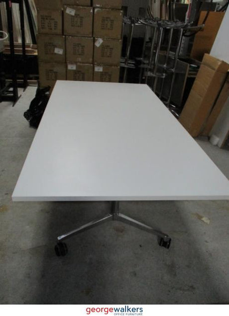  White Boardroom Table